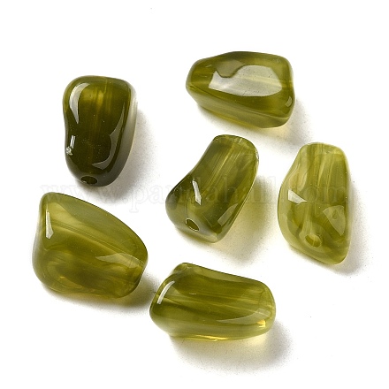 Perles en acrylique transparente OACR-A021-18E-1