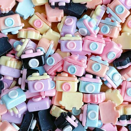 Непрозрачные кабошоны из смолы CRES-M037-05C-1