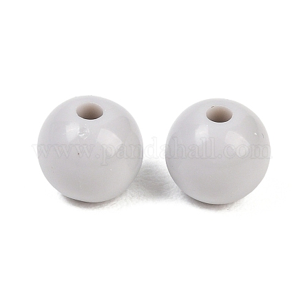 Непрозрачные акриловые бусины&nbsp;OACR-H034-50B-1