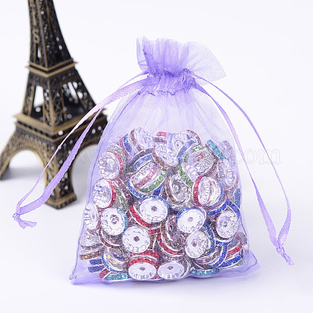 Organza Gift Bags with Drawstring OP-R016-9x12cm-06-1