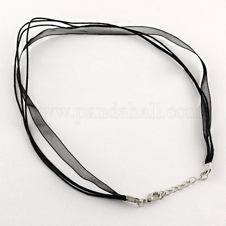 Изготовления ювелирных изделий ожерелье шнура FIND-R001-8-NF-1