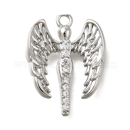 Латунные микро проложить кубического циркония подвески KK-U061-16P-1