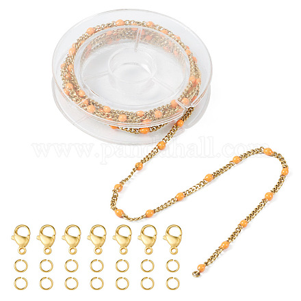 Kit de fabricación de collar de pulsera de cadena de diy DIY-TA0006-12B-1