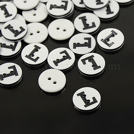 Botones de plástico X-BUTT-A010-20L-L-1