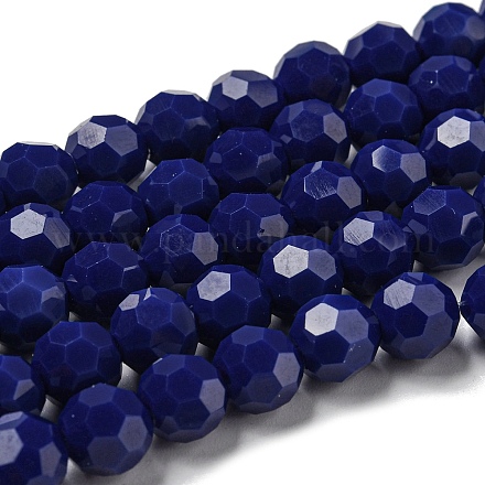 Supports de perles de verre opaques EGLA-A035-P8mm-D09-1