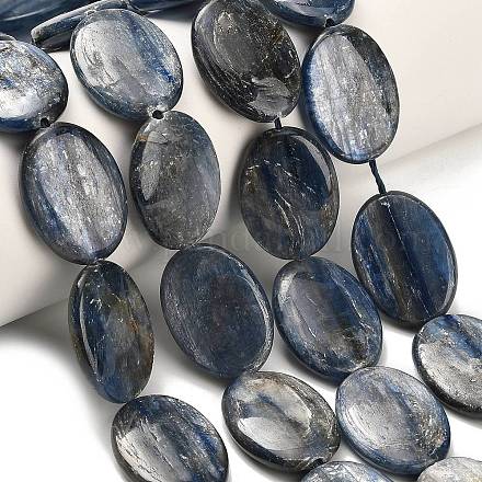 Natürliche kyanite Perlen Stränge G-H335-D01-18x24mm-1