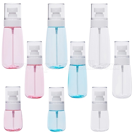 9pcs 9 estilos petg botella de spray de perfume de pluma portátil MRMJ-SZ0001-02-1