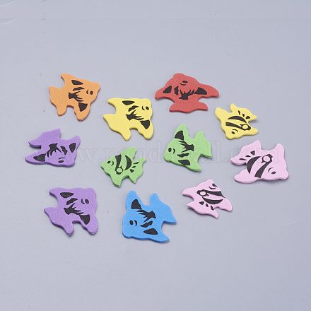 Fogli colorati di adesivo di carta gommosa DIY-WH0028-01-1