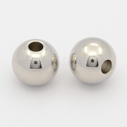 Perles en 304 acier inoxydable X-STAS-N009-10-1