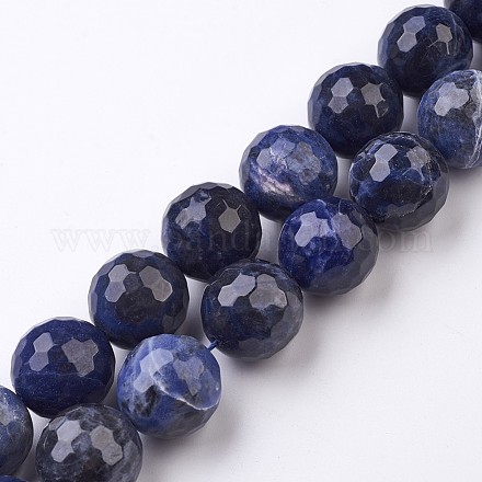 Chapelets de perles en sodalite naturelle G-J376-65B-20mm-1