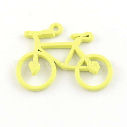 Lovely Bike/Bicycle Pendants for Necklace Making PALLOY-4758-03A-LF-1