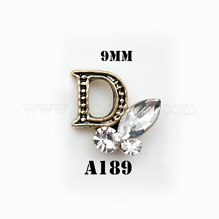 Aleación de diamantes de imitación cabujones MRMJ-T006-033K-1