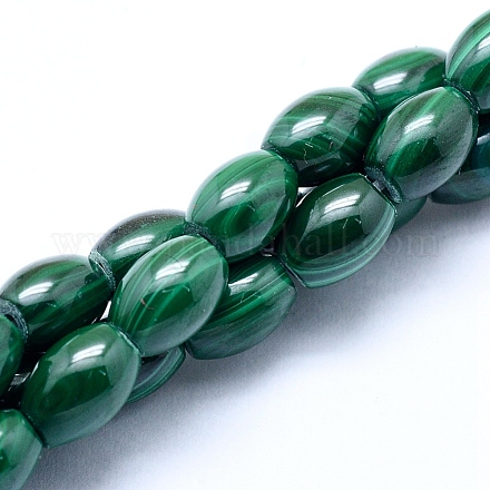 Chapelets de perles en malachite naturelle G-D0011-09B-1