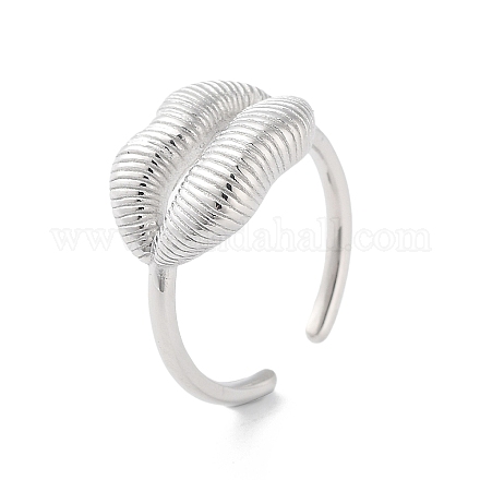304 Stainless Steel Open Cuff Rings RJEW-H217-01P-1