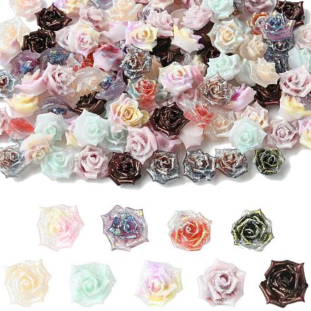 100шт пластиковые кабошоны&nbsp;KY-CJ0002-17-1