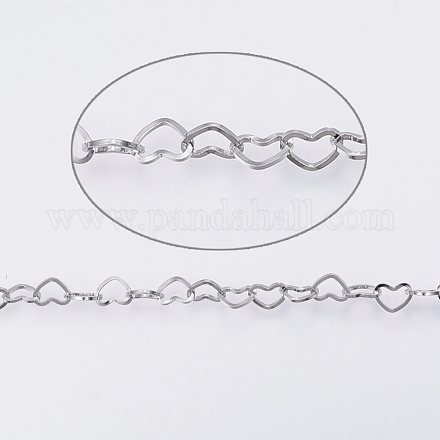 304 Stainless Steel Link Chains CHS-E002-15-1