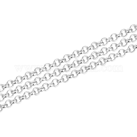 925 серебряная цепочка на роликах STER-WH0011-05S-1