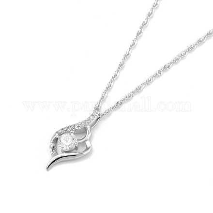 Ожерелье с подвеской Shegrace Charming 925 из стерлингового серебра JN199A-1