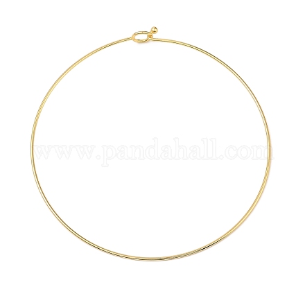 Стойки латунные ожерелья-чокеры NJEW-Q348-03G-1