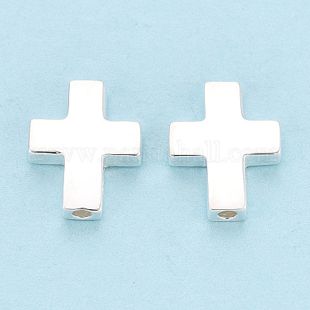 925 серебряный крестик с надписью «религиозный крестик» STER-N016-122S-1