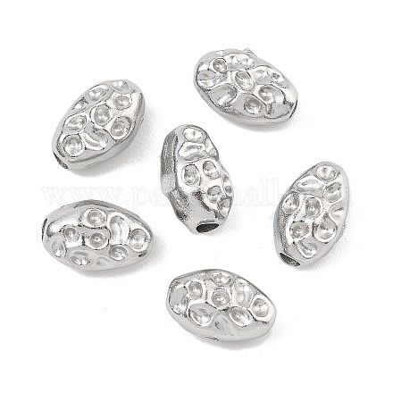 Бусинки из кованой нержавеющей стали 304&nbsp;STAS-B127-01P-01-1