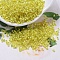 MIYUKI Delica Beads, Cylinder, Japanese Seed Beads, 11/0, (DB0145) Silver Lined Yellow, 1.3x1.6mm, Hole: 0.8mm, about 20000pcs/bag, 100g/bag