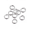 304 Stainless Steel Open Jump Rings, Round, Silver Color Plated, 20 Gauge, 6x0.8mm, Inner Diameter: 4.5mm
