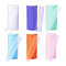 Deco Mesh Ribbons, Tulle Fabric, Tulle Roll Spool Fabric For Skirt Making, Mixed Color, 6 inch(150mm), 25yards/roll(22.86m/roll), 6roll/set