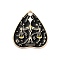 Alloy Enamel Pendants, Talking Boards Charm, Golden, Balance Scale, 26x23x1mm, Hole: 2.5mm