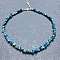 Natural Apatite Chip Beaded Necklaces for Women, 16.93 inch(43cm)