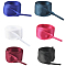 6 Pairs 6 Colors Polyester Shoelaces, for Shoe Accessories, Mixed Color, 1240x20x0.2mm, 1 pair/color