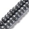 Porcelain Rondelle Beads, Gray, 8.5x5.5mm, Hole: 1.8mm, about 55pcs/strand, 28~30cm