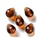 K9 Glass, Imitation Austrian Crystal Beads, Faceted, Teardrop, Saddle Brown, 8x6x6mm, Hole: 1.4mm