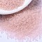 MIYUKI Delica Beads, Cylinder, Japanese Seed Beads, 11/0, (DB1263) Matte Transparent Pink Mist, 1.3x1.6mm, Hole: 0.8mm, about 10000pcs/bag, 50g/bag