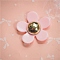 Acrylic Cabochons, DIY Accessories, Flower, Pink, 22mm