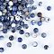 OLYCRAFT 200pcs 8mm Natural Blue-Vein Stone Beads Sodalite Beads Round Loose Gemstone Beads Energy Stone for Bracelet Necklace Jewelry Making
