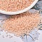 MIYUKI Delica Beads, Cylinder, Japanese Seed Beads, 11/0, (DB1512) Matte Opaque Light Peach, 1.3x1.6mm, Hole: 0.8mm, about 10000pcs/bag, 50g/bag