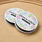 Round Elastic Crystal Thread, Stretchy String Bead Cord, for Beaded Jewelry Making, Black, 0.6mm, about 16.40 Yards(15m)/Roll