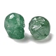 Perle di quarzo fragola verde naturale G-C038-01D-3