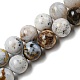 Brins de perles d'opale dendritique naturelle G-R494-A16-03-1