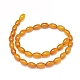 Chapelets de perles d'agate naturelle G-D0005-11-2