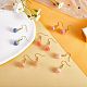 3D Resin Flower Dangle Earrings EJEW-SW00019-03-5