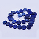 Abalorios de lapislázuli naturales hebras G-F566-01-2