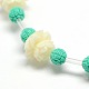 Synthetic Coral Beads Strands CORA-L003-B-M-2