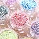 12 Farben glänzendes Nagelkunstdekorationszubehör MRMJ-R095-01-5