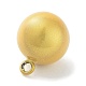 Brass Bell Pendants KK-NH0001-02G-2