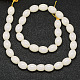 Imitation Jade Glass Beads Strands GLAA-G047-6x9mm-A48-2