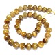 Natural Tiger Eye Beads Strands G-G544-10mm-01-2