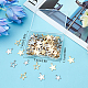 SUNNYCLUE 1 Box 120Pcs 6 Style Star Charms Bulk Stainless Steel Five-Pointed Star Pentagram Charm Hollow Double Sided Planet Small Charms for Jewelry Making Charm Earring Nail Art DIY Supplies Adult STAS-SC0004-02-7