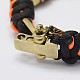 Nylon Cord Bracelets BJEW-P199-08AB-4